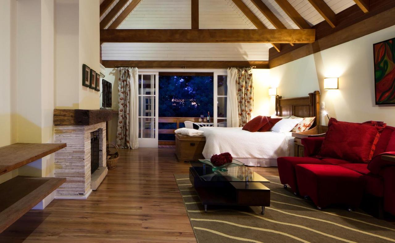 Varanda Das Bromelias Spa Gramado Zewnętrze zdjęcie A room at the hotel
