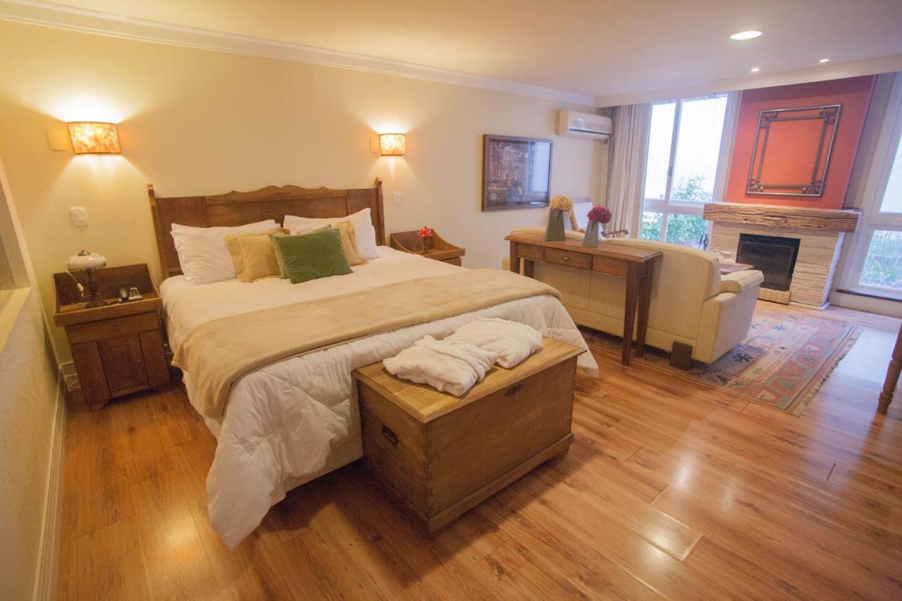 Varanda Das Bromelias Spa Gramado Zewnętrze zdjęcie A bedroom at the hotel